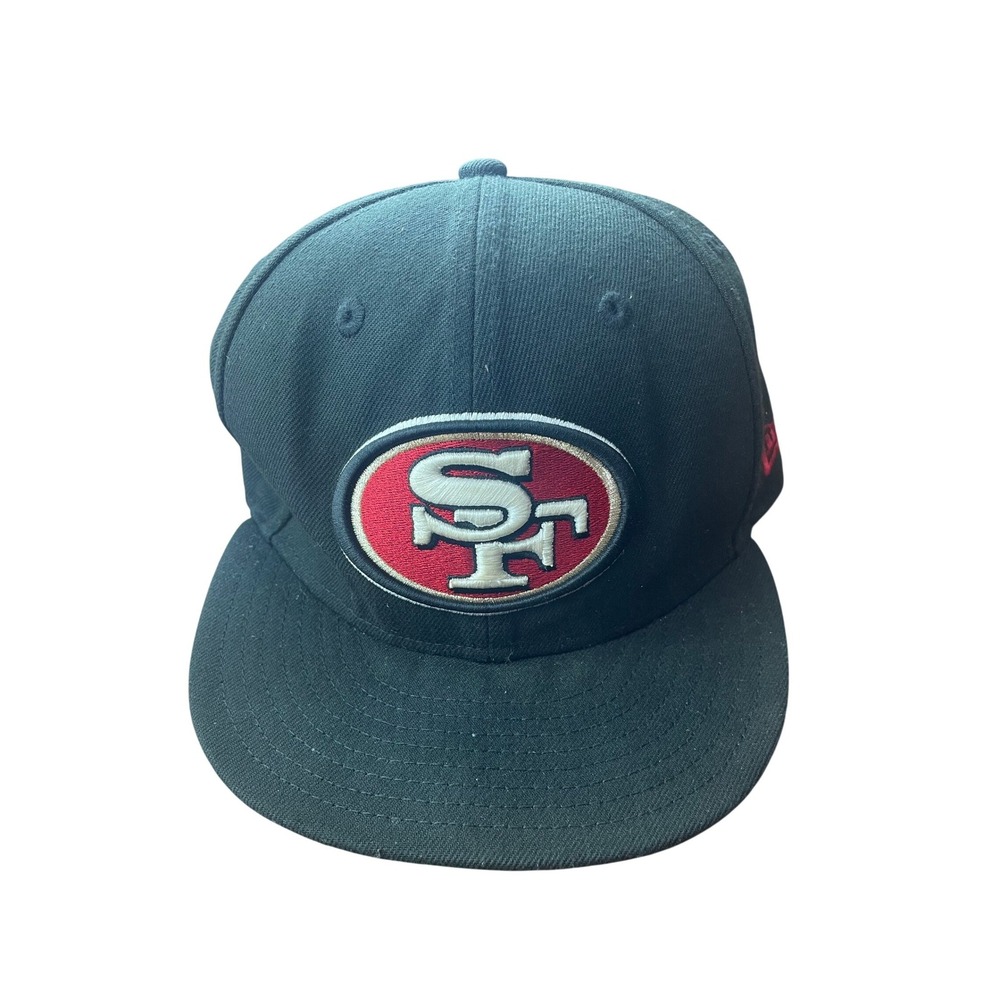 New Era 9FIFTY San Francisco 49ers Snapback Hat Black NFL Football Cap OSFM